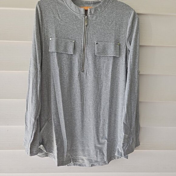 Yaya Bay Women's Stretch Knit Long Sleeve Top Size: L - Picture 1 of 10